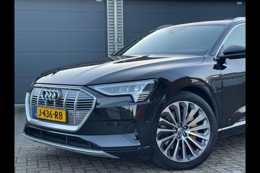 Audi e-tron 50 quattro 313 pk Business edition Plus 71 kWh, 21 inch lmv, panoramadak, nl auto met nationale auto pas