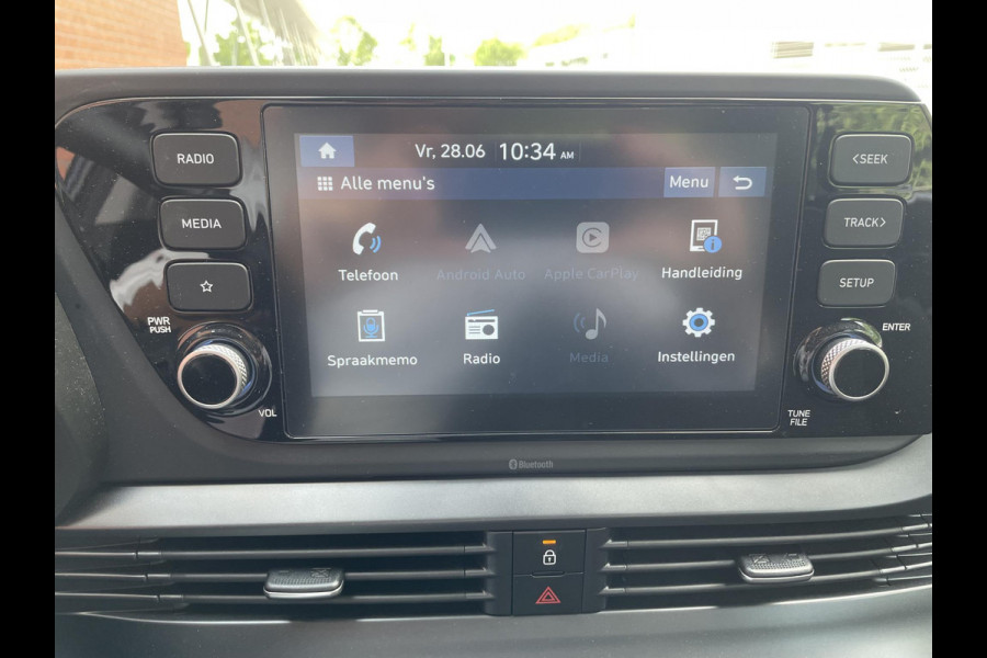 Hyundai i20 1.0 T-GDI 101pk DCT Advanced | Airco | Cruise Control |Carplay/Android Auto | Full LED koplampen | Lichtmetalen Velgen