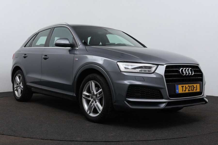 Audi Q3 1.4 TFSI CoD Sport Advance Sport 2x S-line( NL-auto, Parkeerhulp V+A, Navi, StoelV, Cruise C, Etc)