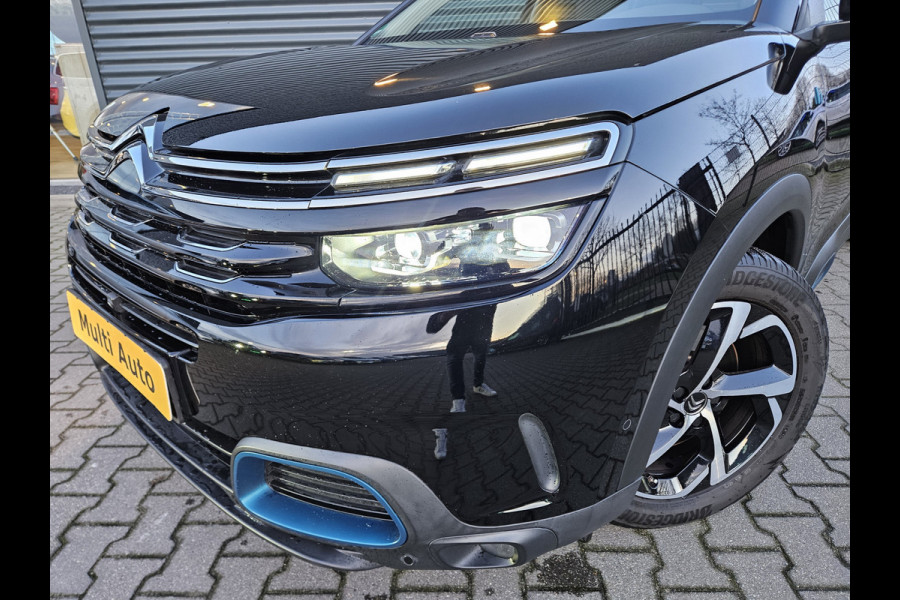 Citroën C5 Aircross 1.6 Plug-in Hybrid Shine Dealer O.H PHEV | Panodak | Adaptive Cruise | Luxe Lederen Comfortzetels Massage & Memory | 360 Camera | Apple Carplay | Keyless | DAB |