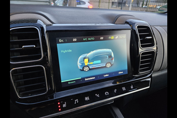 Citroën C5 Aircross 1.6 Plug-in Hybrid Shine Dealer O.H PHEV | Panodak | Adaptive Cruise | Luxe Lederen Comfortzetels Massage & Memory | 360 Camera | Apple Carplay | Keyless | DAB |