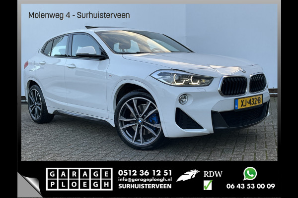 BMW X2 sDrive20i Aut7 M-Sport Sunroof Leer+Verw Trekhaak Navi High Exec