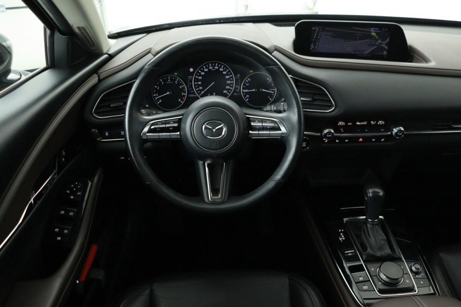 Mazda CX-30 2.0 eSkyActiv-X M Luxury | Schuifdak | Leder | Adaptive cruise | Head-Up | Full LED | Memory | BOSE Sound | Carplay | Camera