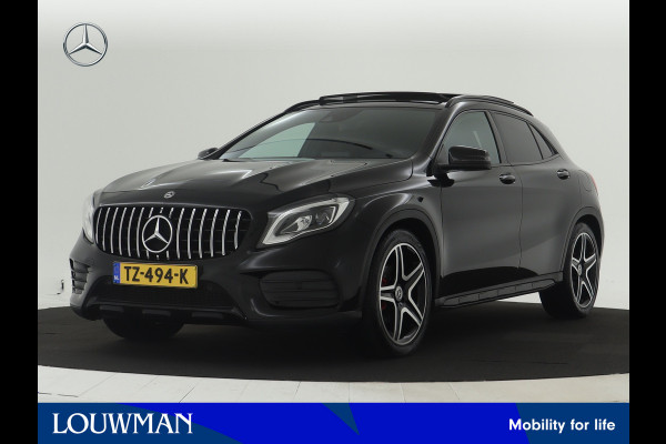 Mercedes-Benz GLA 180 Business Solution AMG | 5 spaaks lichtmetalen velgen | Trekhaak | Navigatie | Parking support | Panoramadak | Trekhaak | Inclusief Louwman Basispakket