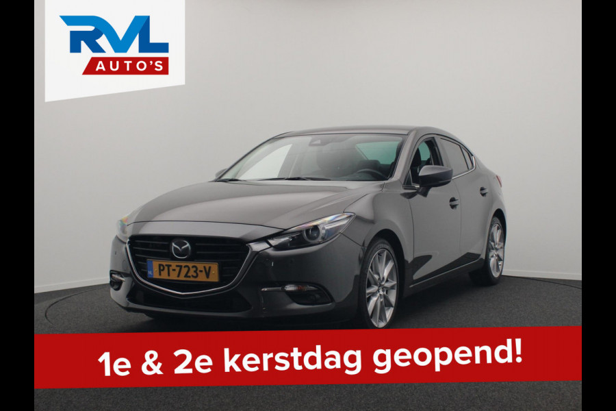 Mazda 3 2.0 SkyActiv-G 120 GT-M 182 pk Carplay Camera Leder Adaptieve-Cruise * Origineel Nederlands *