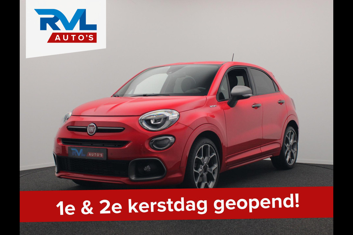 Fiat 500X 1.3 GSE Sport Adaptive-cruise Carplay Leder Navigatie Camera