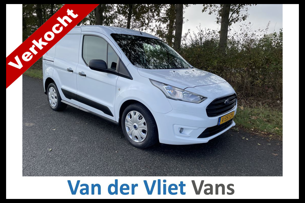 Ford Transit Connect 1.5 TDCI E6 100pk Trend, 3 Zits Lease €230 p/m, Airco, Navi +Camera, PDC, Volledig onderhoudshistorie aanwezig