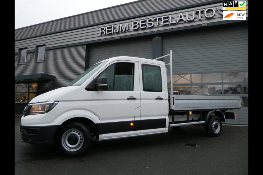 Volkswagen Crafter 35 2.0tdi 140pk, L4 WB 4490, Open Laadbak, DC, Pick up, Airco.