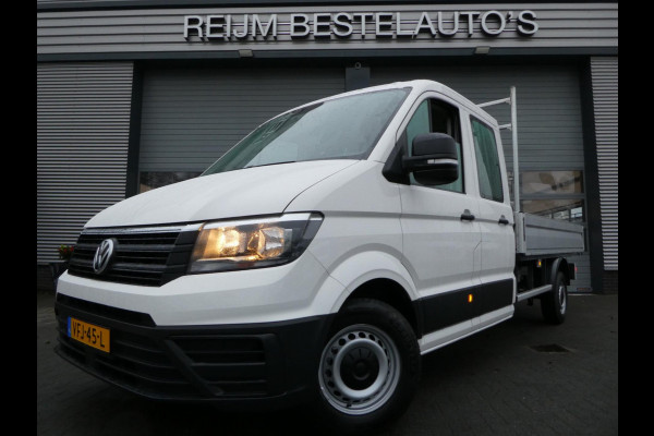 Volkswagen Crafter 35 2.0tdi 140pk, L4 WB 4490, Open Laadbak, DC, Pick up, Airco.