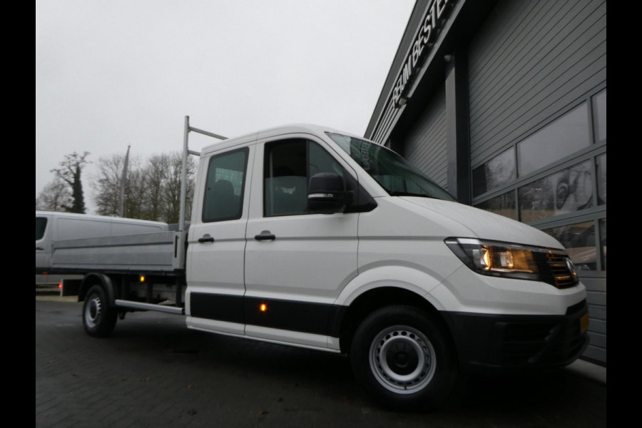 Volkswagen Crafter 35 2.0tdi 140pk, L4 WB 4490, Open Laadbak, DC, Pick up, Airco.