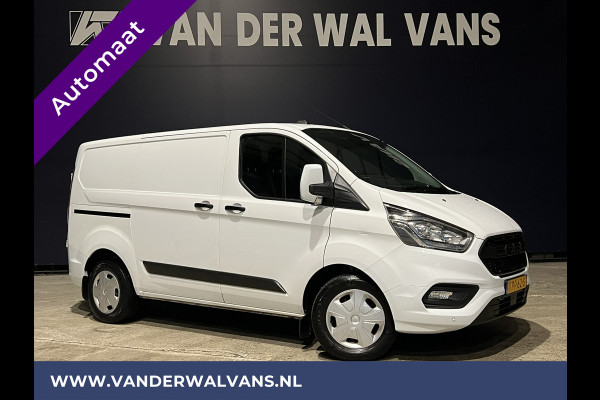 Ford Transit Custom 2.0 TDCI 130pk Automaat L1H1 Euro6 Airco | Apple Carplay | Camera cruisecontrol, parkeersensoren, verwarmde voorruit, trekhaak