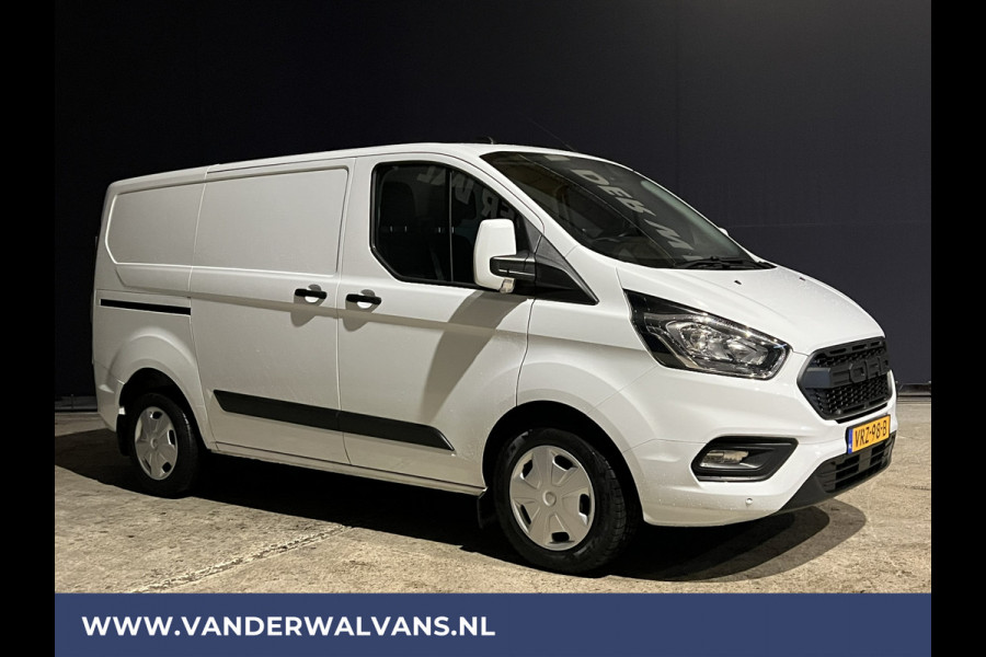 Ford Transit Custom 2.0 TDCI 130pk L1H1 Euro6 Airco | Apple Carplay | Camera | 2500kg Trekhaak cruisecontrol, parkeersensoren, verwarmde voorruit