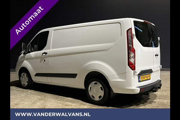 Ford Transit Custom 2.0 TDCI 130pk Automaat L1H1 Euro6 Airco | Apple Carplay | Camera cruisecontrol, parkeersensoren, verwarmde voorruit, trekhaak