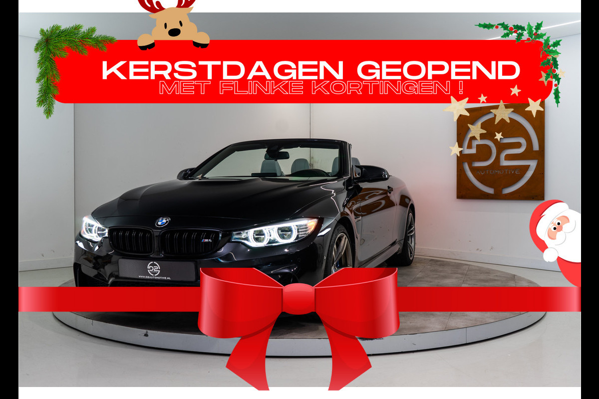 BMW M4 4-serie Cabrio 432PK | NL AUTO+NAP | Harman/Kardon | HUD | Carbon | Dodehoek | VOL! 12 MND Garantie VERKOCHT / SOLD