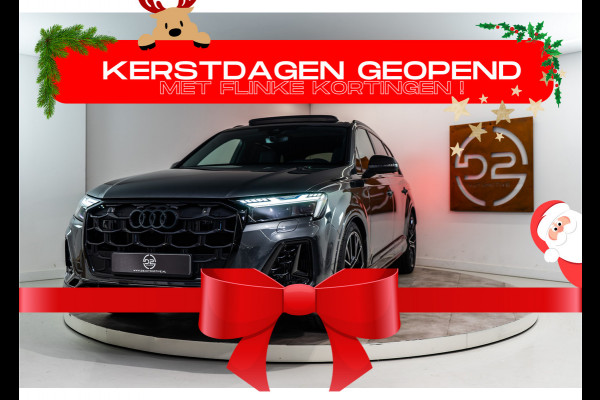 Audi Q7 60 TFSI e Quattro Pro Line+ S Competition 489PK | Pano | B&O | Leder | VOL! 5 JAAR FABR. GARANTIE