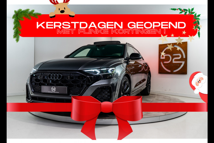 Audi Q8 60 TFSI E Quattro S-Edition Competition 490PK FACELIFT | NIEUW OP VOORRAAD | 5 Jaar Garantie | BOMVOL!