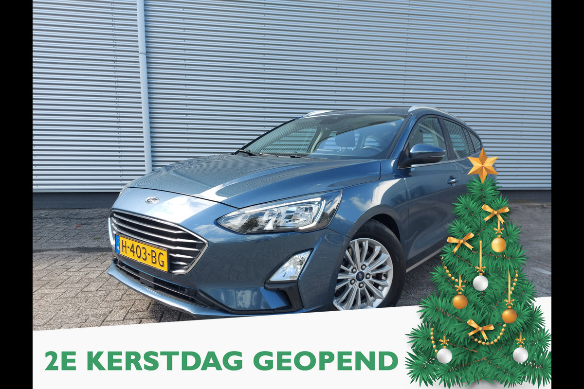 Ford FOCUS Wagon 1.0 EcoBoost Titanium Business, airco,cruise,navigatie,parkeersensoren,