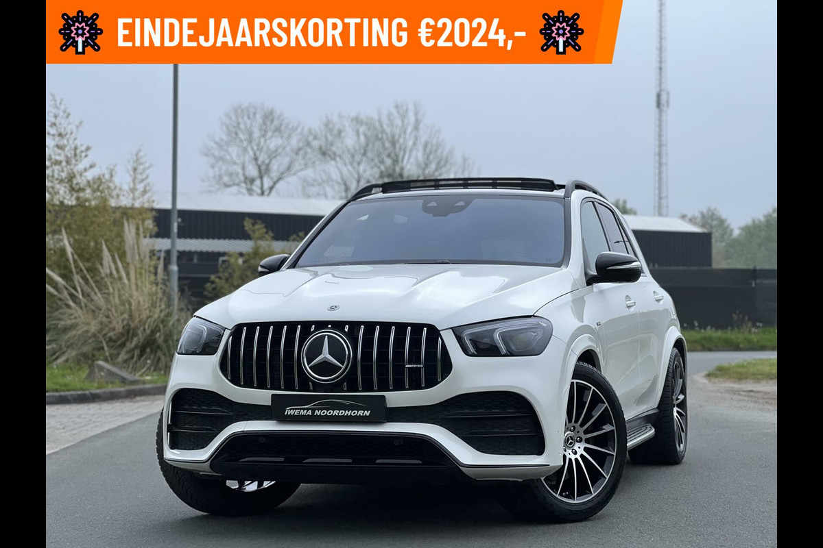 Mercedes-Benz GLE 350 de 4MATIC AMG Panoramadak|Burmester® |Luchtvering|Carbon|Camera 360°|Head-up|TV|Keyless|Sfeerverlichting