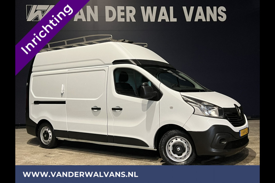 Renault Trafic 1.6 dCi 126pk L2H2 inrichting Euro6 Airco | 2x zijdeur | Imperiaal | Trekhaak trap, cruisecontrol, parkeersensoren