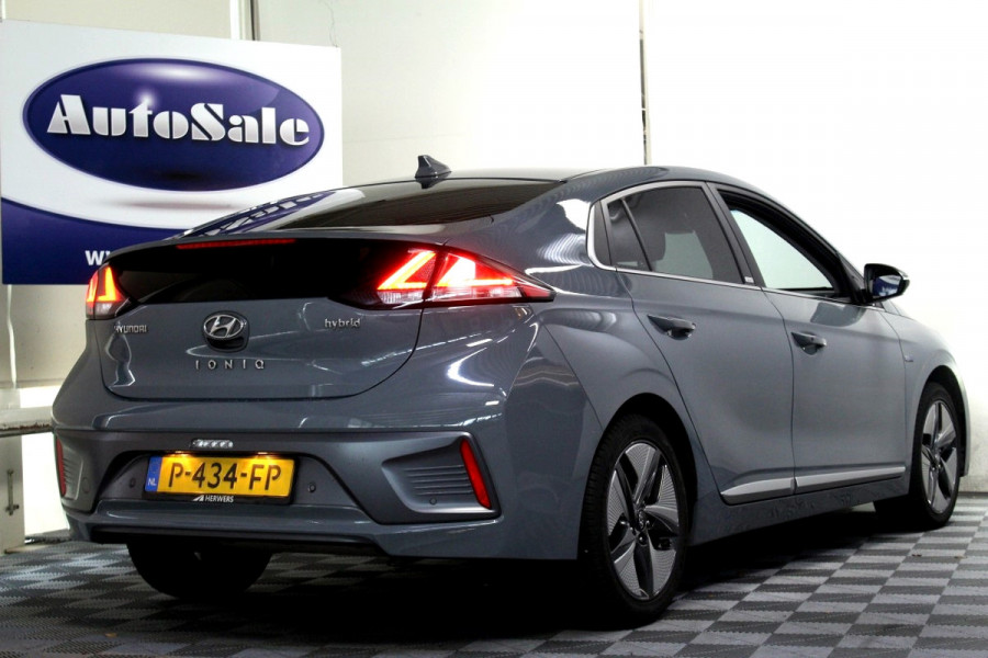 Hyundai IONIQ 1.6 GDi Premium Plus Sky CARPLAY LEDER ACC MEMORY STUUR/STOELVW '21