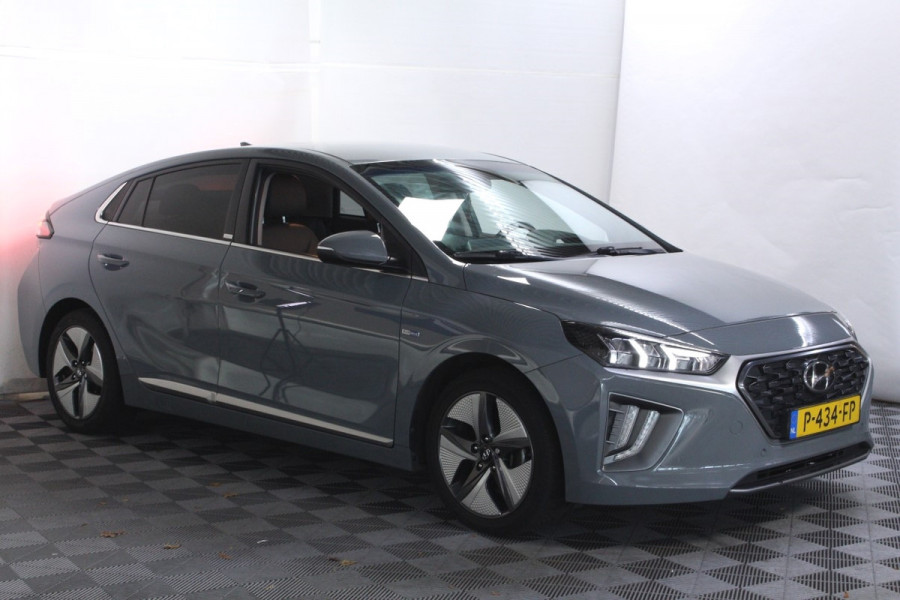 Hyundai IONIQ 1.6 GDi Premium Plus Sky CARPLAY LEDER ACC MEMORY STUUR/STOELVW '21