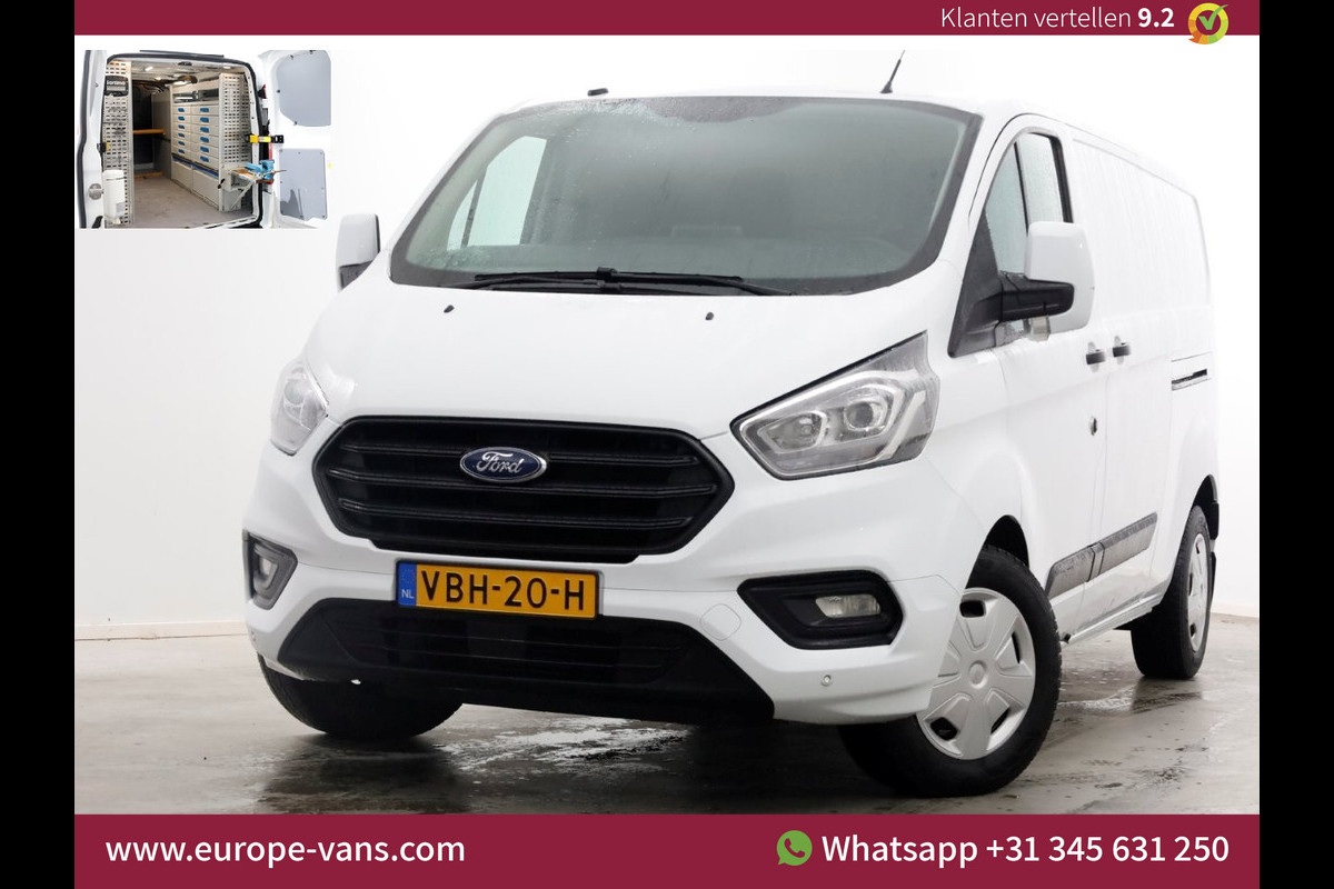 Ford Transit Custom 2.0 TDCI 170pk E6 Automaat L2H1 Trend 2x Schuifdeur/Inrichting 08-2019