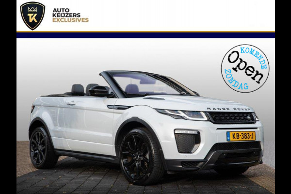 Land Rover Range Rover Evoque Convertible 2.0 TD4 HSE Dynamic Stoelventilatie Leer Memory Meridian HUD Camera Navigatie Stoelverw.