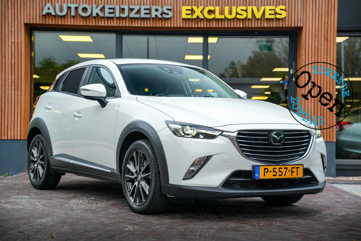 Mazda CX-3 2.0 SkyActiv-G 150 GT-M 4WD Adapt. Cruise HUD Keyless Camera DAB+ Dodehoek Navi 18''LM