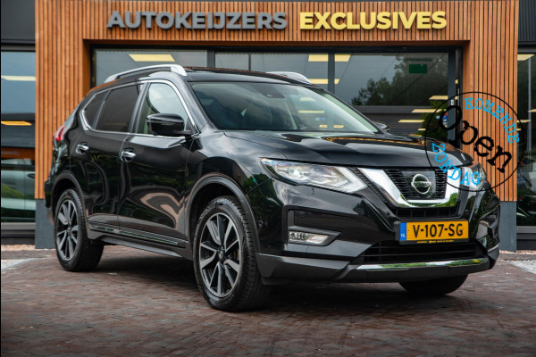 Nissan X-Trail 1.6 DIG-T Tekna Grijs Kenteken Panodak Bose 360 Camera Leer Keyless