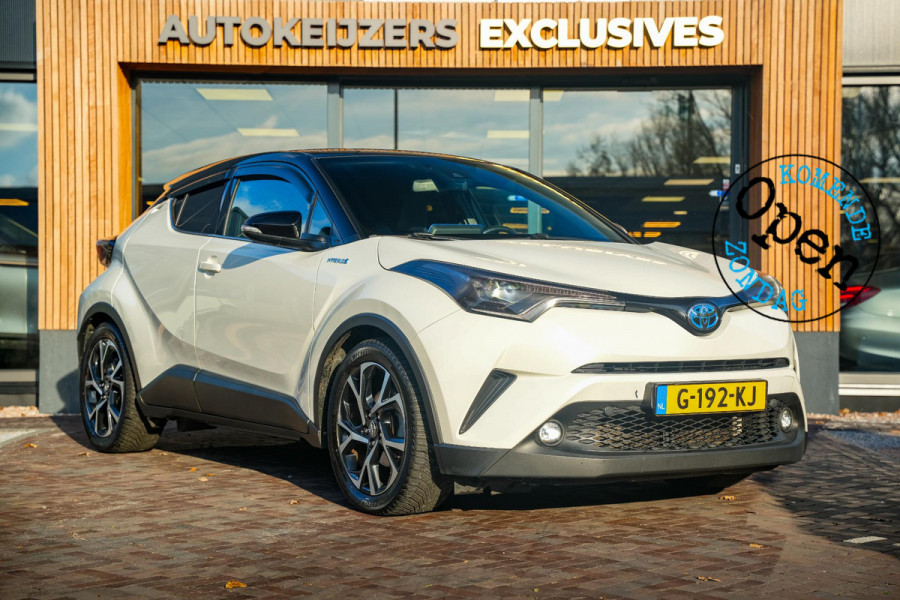 Toyota C-HR 1.8 Hybrid Bi-Tone Sterrenhemel Cruise Stoelverw. DAB+ Keyless Trekhaak 18''LM