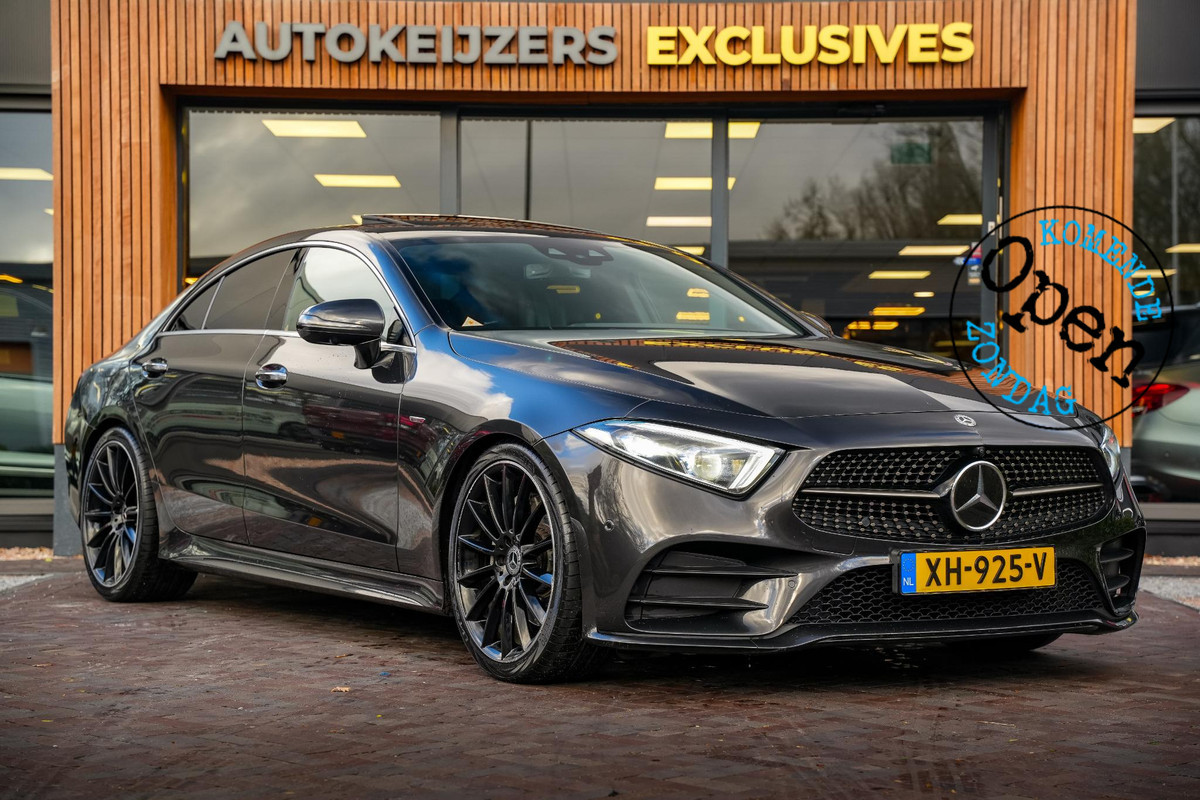 Mercedes-Benz CLS-Klasse 400 d 4MATIC Premium Plus AMG Schuifdak Ambient Widescreen 360 Cam Stoelvent. Memory Edition 1