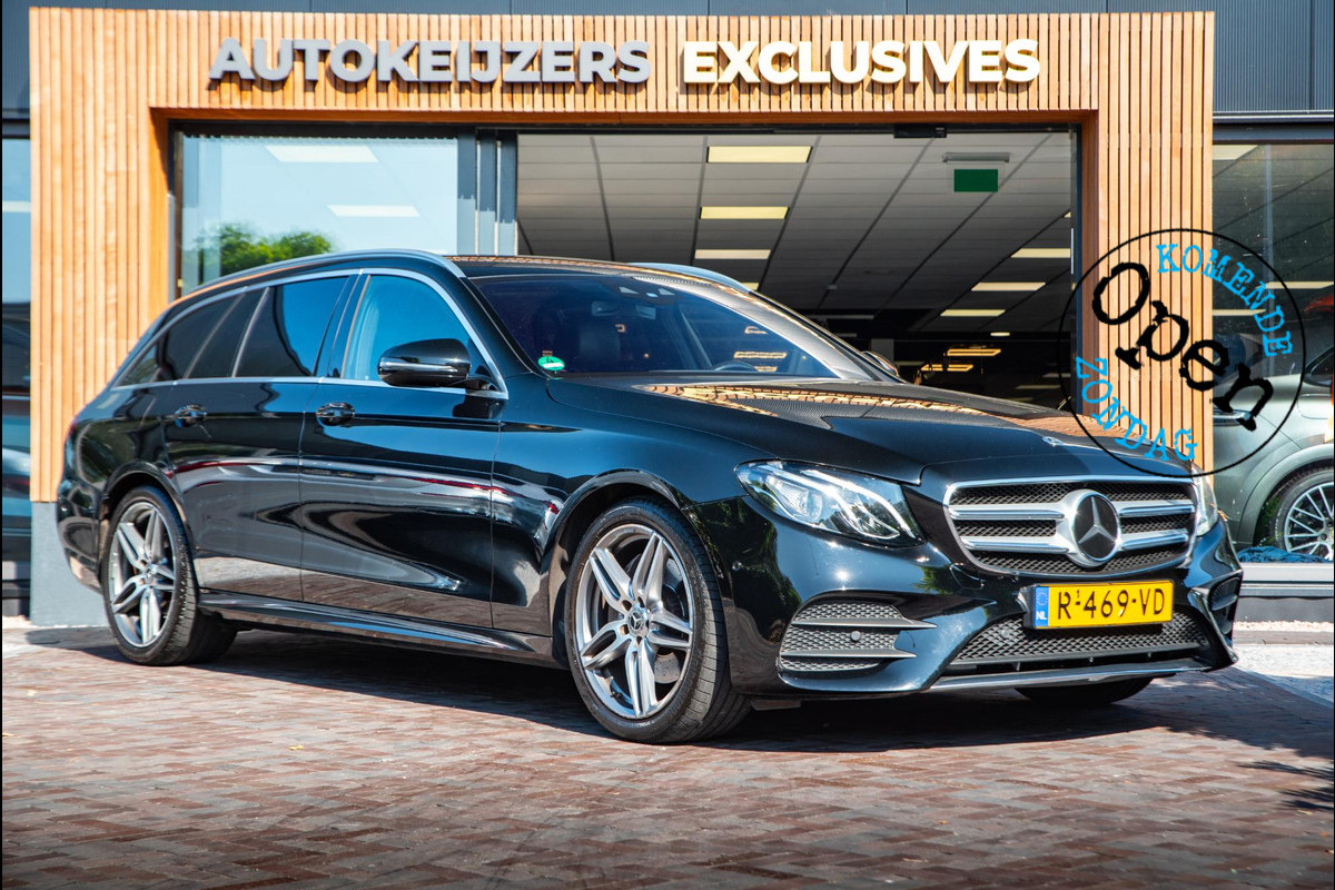 Mercedes-Benz E-Klasse Estate 220 d Business Solution AMG Widescreen Ambeint Burmester Memory Leer Trekhaak