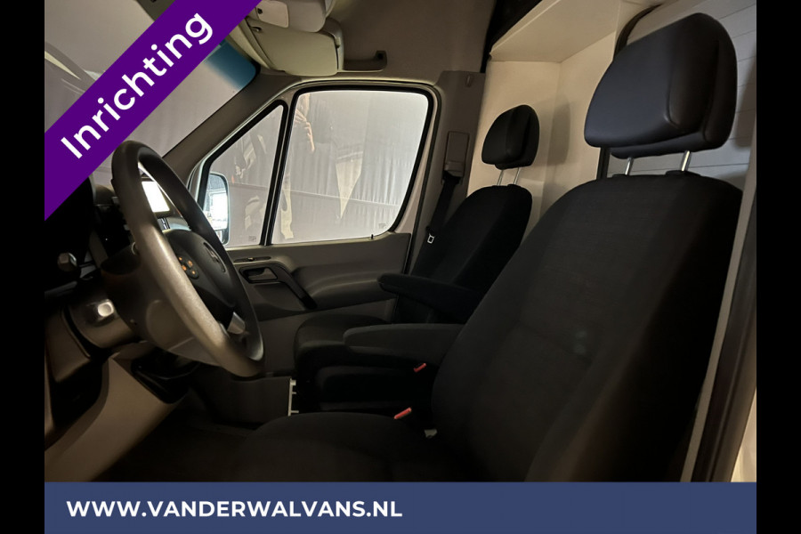 Mercedes-Benz Sprinter 316 CDI 164pk L2H2 inrichting Euro6 Airco | 2800kg trekhaak | cruisecontrol, parkeersensoren