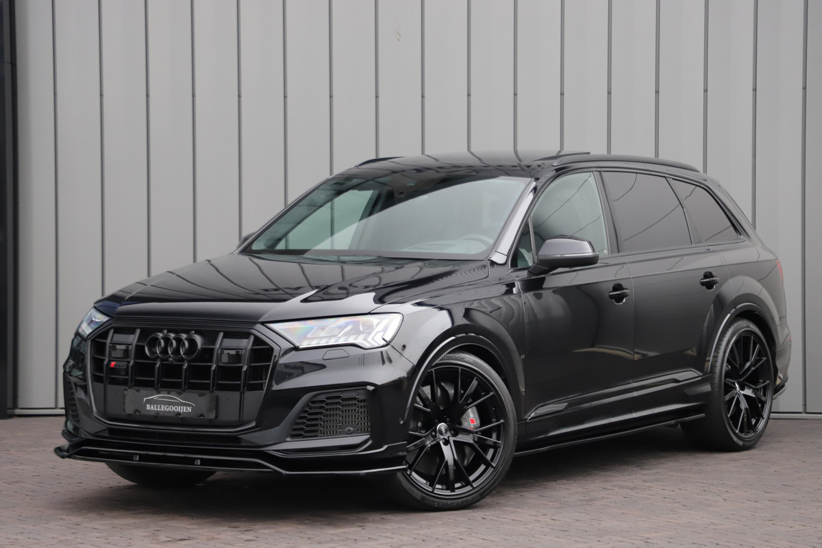 Audi SQ7 4.0 TFSI 507PK Quattro | B&O | 4W-Sturing | Keramische-remmen | Carbon | Lucht-vering | Sfeerverlichting | Matrix-led | Panorama