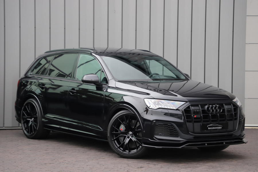 Audi SQ7 4.0 TFSI 507PK Quattro | B&O | 4W-Sturing | Keramische-remmen | Carbon | Lucht-vering | Sfeerverlichting | Matrix-led | Panorama