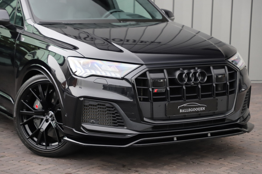 Audi SQ7 4.0 TFSI 507PK Quattro | B&O | 4W-Sturing | Keramische-remmen | Carbon | Lucht-vering | Sfeerverlichting | Matrix-led | Panorama