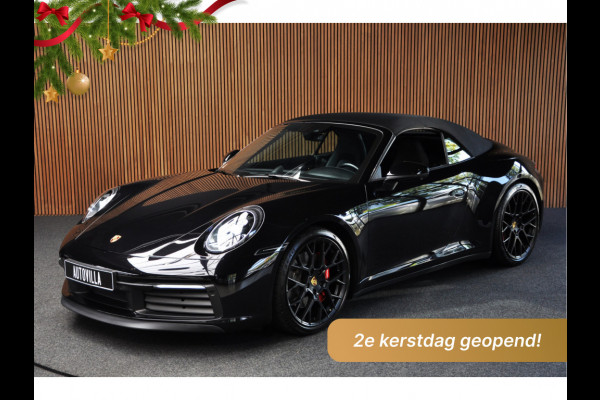 Porsche 911 Cabrio 3.0 Carrera 4S SportChrono Bose 360° PDC Memory Leer Sportuitlaat