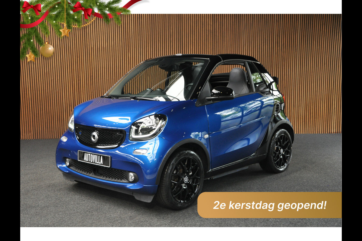 Smart Fortwo cabrio EQ Navi Leer Camera PDC Climate Carplay JBL Cruise Stoelverwarming Stuurverwarming 16" LM velgen