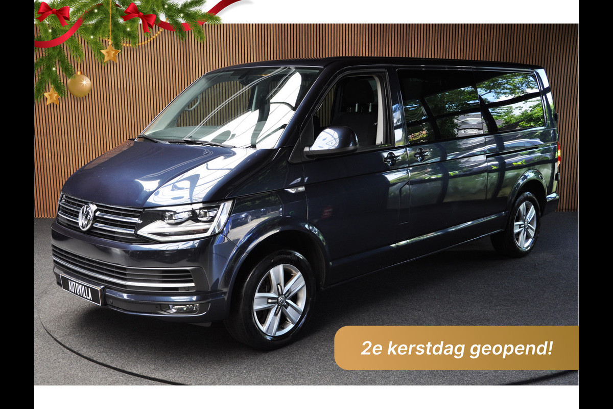 Volkswagen Transporter 2.0 TDI L2H1 DC Highline DSG 5-pers. 1e Eig Org.NL Trekhaak Navi Climate Cruise PDC LM velgen LED Privacy Glass