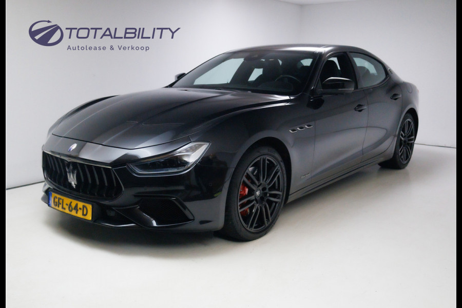 Maserati Ghibli 3.0 V6 S Q4 GranLusso 430 PK Volledig dealer onderhouden, Led, Softclose, Navigatie, Leer