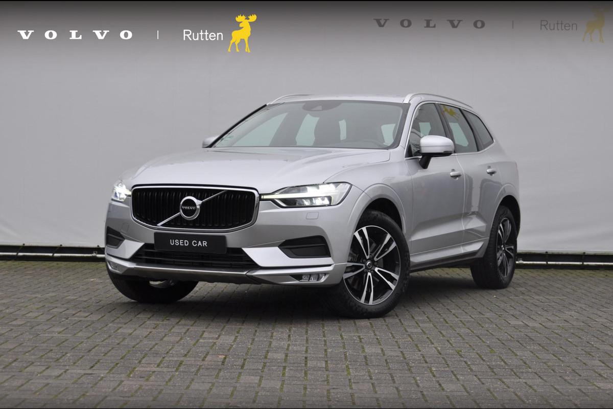 Volvo XC60 2.0 T5 Momentum / Semi-elektrisch inklapbare trekhaak / Apple carplay / Cruise control / Parkeersensoren achter / Lederen bekleding / Elektrische achterklep /