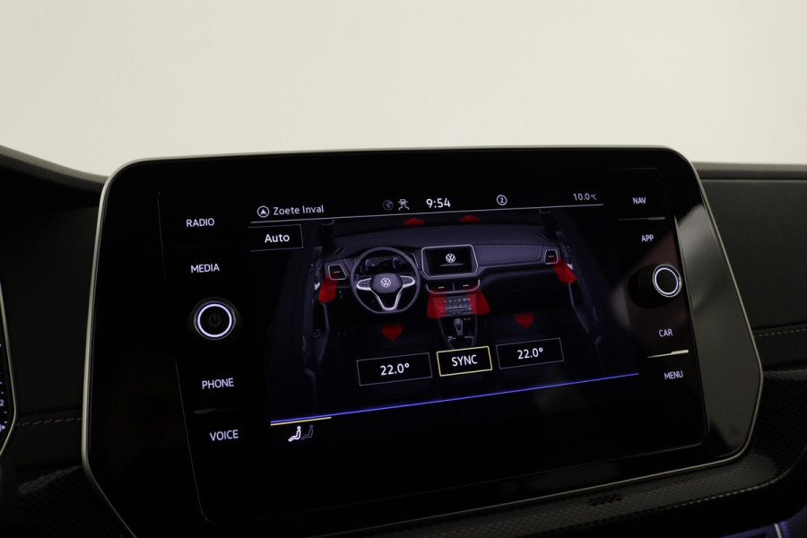 Volkswagen T-Cross 1.0 TSI 115 6MT R-Line | 'App-Connect' draadloze smartphone integratie | Achterlichten LED | Afstandscontrolesysteem (Front Assist)