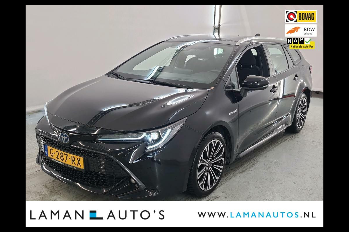 Toyota Corolla Touring Sports 1.8 Hybrid 122pk Business Intro | ECC HUD Navi LED 17" LMV Metallic ACC | Hybrid Voorschoten