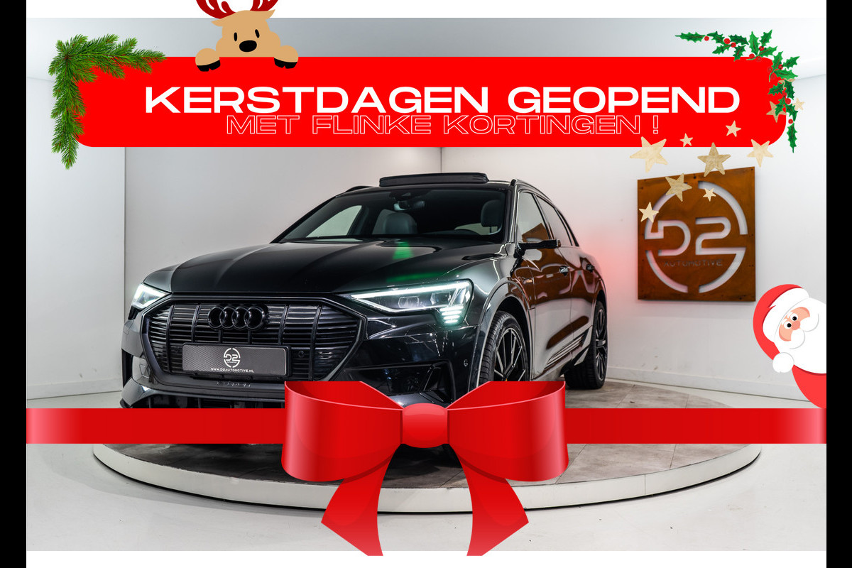 Audi e-tron 55 Quattro Advanced Pro Line Plus 95 kWh 361PK | Pano | Dig. Spiegels | Sfeer | Memory | 12 MND Garantie VERKOCHT / SOLD