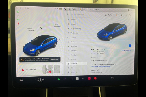 Tesla Model 3 Long Range AWD 75 kWh Dual Motor 19 inch Autopilot