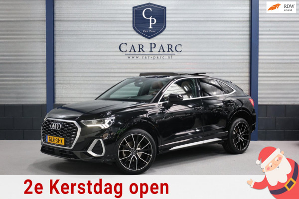 Audi Q3 Sportback 35 TFSI S Edition S-LINE/LED/SFEER/VIRTUAL/LEDER+S.VERWARMING/CAM/LINE/ACC/ECC/12 MND GARANTIE!