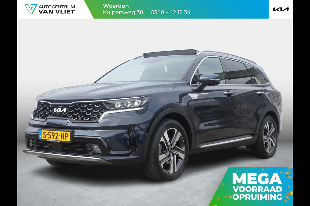 Kia Sorento 1.6 T-GDI Hybrid ExecutiveLine | Stoel-/Stuurverwarming | Schuif-/kanteldak | 360 Camera | Dodehoekcamera | Nappa leder | Head-Up display