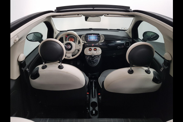 Fiat 500C 1.0 Hybrid Lounge + | Navigatie | Climate Control | Cruise Control | DAB | Parkeer Sensoren | Lichtmetalen velgen