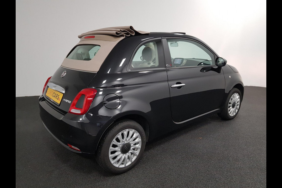 Fiat 500C 1.0 Hybrid Lounge + | Navigatie | Climate Control | Cruise Control | DAB | Parkeer Sensoren | Lichtmetalen velgen