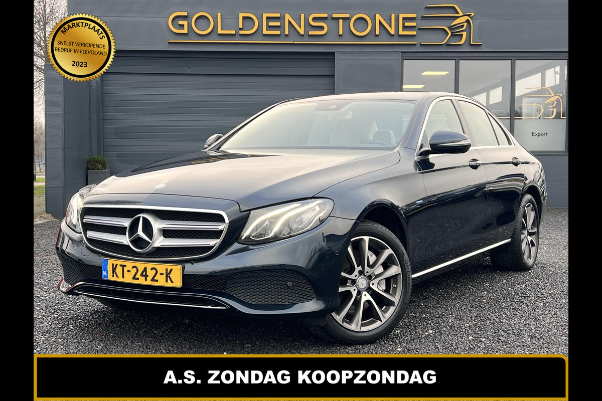 Mercedes-Benz E-Klasse 350 e Lease Edition Navi,Camera,Clima,Cruise,Trekhaak,Leder,N.A.P,Nieuwe Apk bij Aflevering